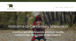 Desktop Screenshot of canterburyleather.com